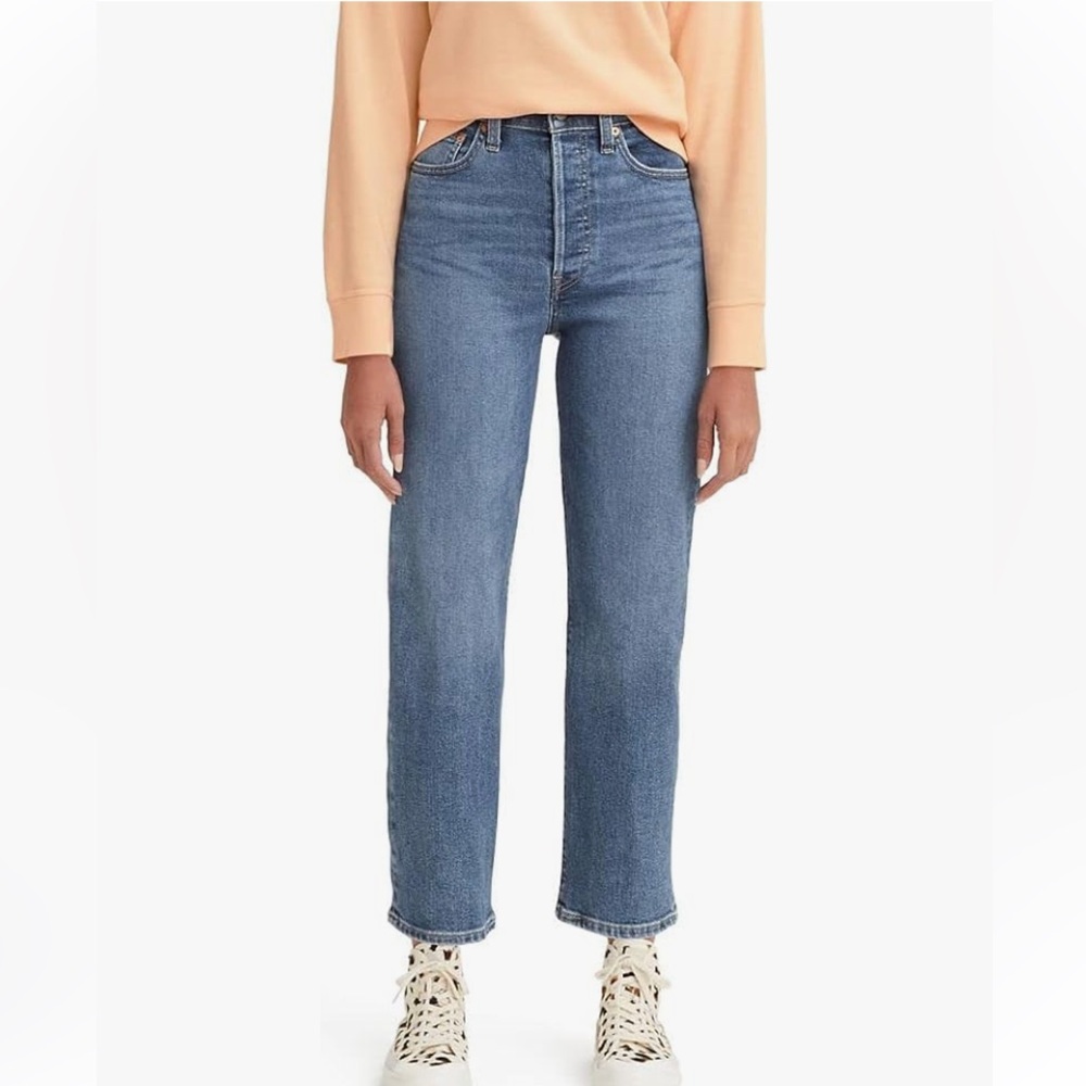 Levi's Ribcage Straight Ankle Jeans